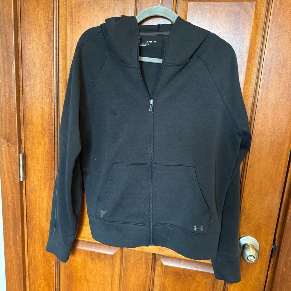 Under Armour Black Full-Zip Hoodie